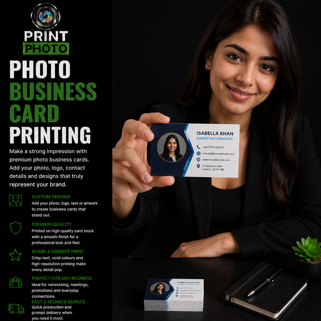 Photo Business Card Printing