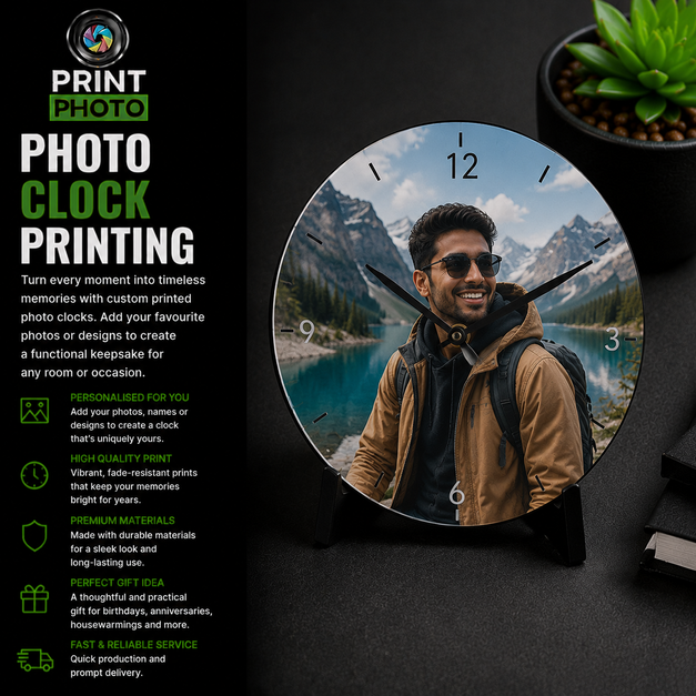 Photo Clock Printing