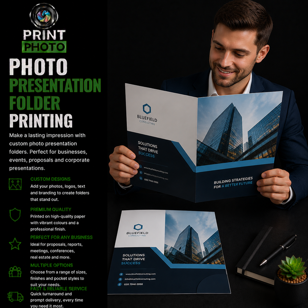 Photo Presentation Folder Printing
