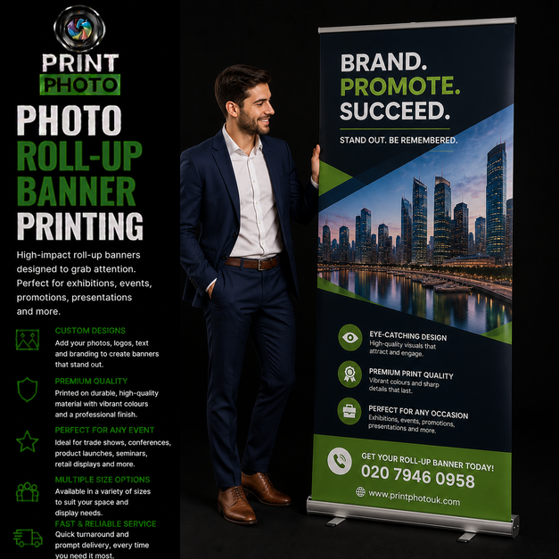 Photo Roll-Up Banner Printing