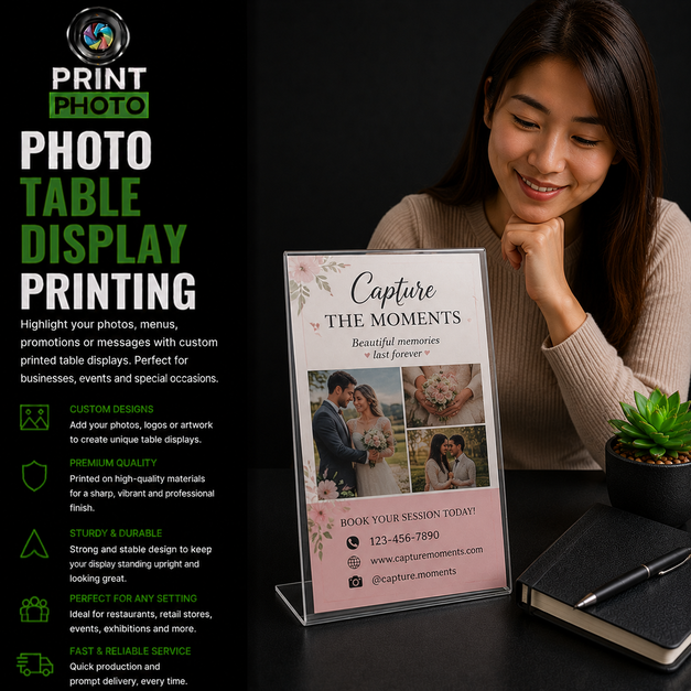 Photo Table Display Printing