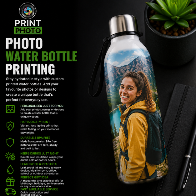 Photo Water Bottle Printing