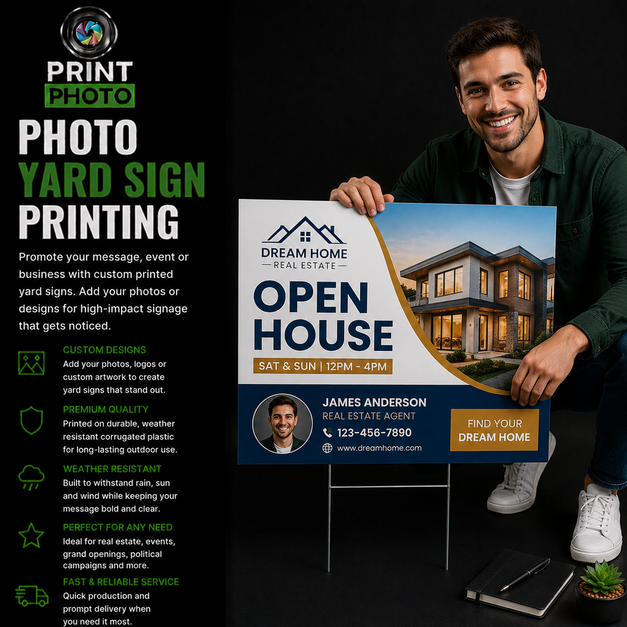 Photo Yard Sign Printing